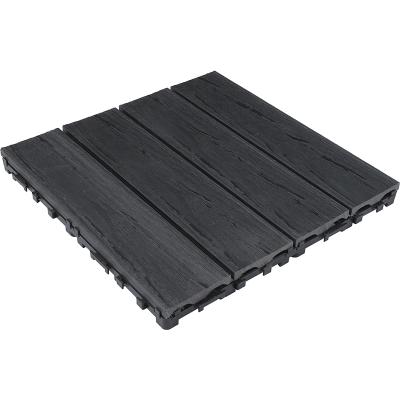 China Europe High Quality Co-extrusion Wood Plastic Composite Decking Tiles Wpc Timber Flooring for sale