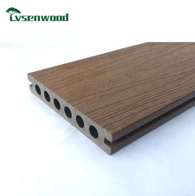 China Reuse WPC Timber Deck Outdoor Wood Plastic Composite Decking Flooring Wood Flooring For Swimming Pool Deck for sale