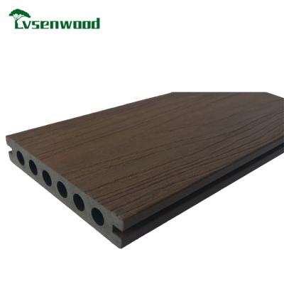 China Recycling High Quality Waterproof Wood Panel Laminated Plastic Composite Flooring for sale