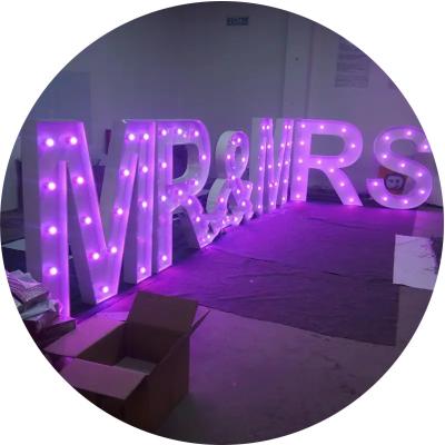 China Other 4-Foot Wholesale Customized Marquee Letter Wedding Party Capital 3-Foot Marquee for sale