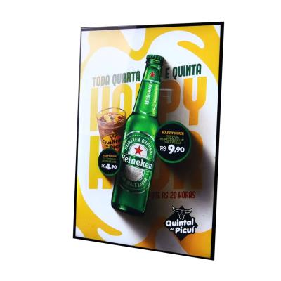 China Other DS SING Outdoor advertising hanging sign Double Sides Advertising 3d Led Acrylic Light Box for sale