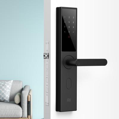 China Original Xiaomi Mijia Door Lock Youth Version Home Security Fingerprint Code Door Lock Class C Smart Lock MJZNMSQ01YD for sale