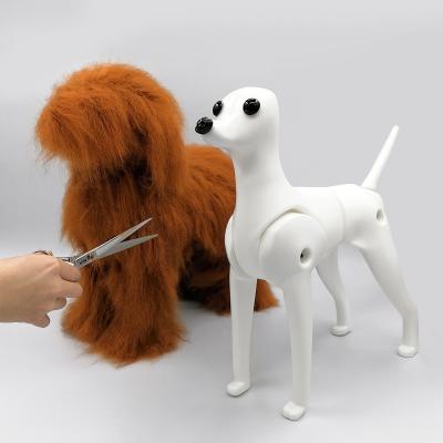 China Viable Furminator For White Model Dog Head Hair For Pet School Display Grooming Practice Teddy Coat for sale