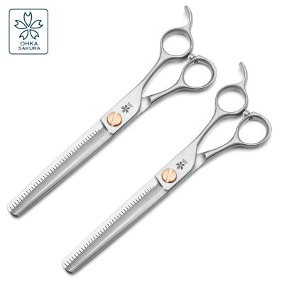 China Master Peng Peng Scissors Viable Full Open Thin Scissors Imported vg10 Pet Beautician Scissors Trim Shape for sale