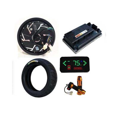 China VOTOL EM100 and QSMOTOR12 Inch 2kW DC Motor Controller 60V72V Brushless Acceleration Enhanced Tachometer Throttle Package EM100 for sale