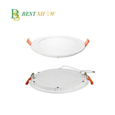 China Modern foshan led factory LC accepted 4inch 5inch 6inch 8inch dimmable super bright round led panel light 24w 18w 15w 12w 9w 6w 4w 3w for sale