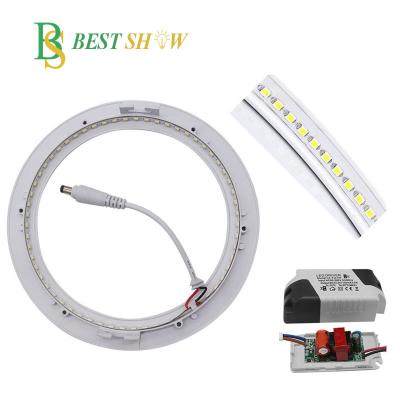 China Modern super slim led downlight 3w 4w 5w 6w 7w 8w 9w 10w 12w 15w 18w 24w round square led panel skd ckd accessory for sale