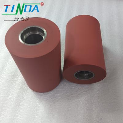 China Customized Thermal Transfer Silicone Wheel Colorful Tolerance Up To 0.02mm for sale