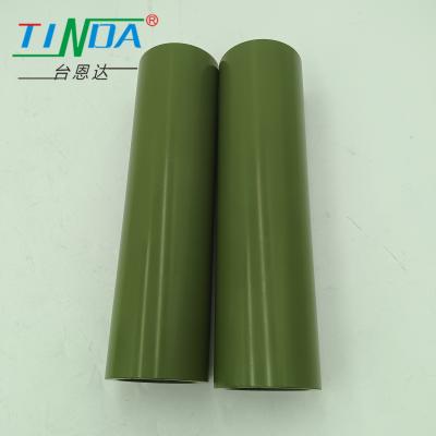 China Customized Industrial Teflon Coated Metal Roller With Low Vibration And 0.02mm Tolerance for sale