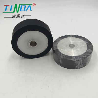 China Food Grade High-Tempresure Resistance Rubber Roller Wheel For Meat Packing Machine for sale