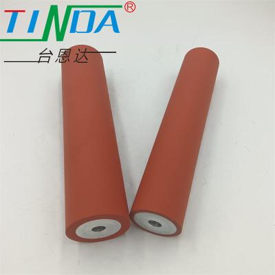 China Customize Wear And Skid Resistance Silicone Rubber Wheel For Used In High-Temperature Working Environment for sale