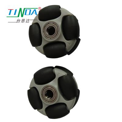 China Customized Load Omni Directional AGV Wheels with Ball Bearings for sale