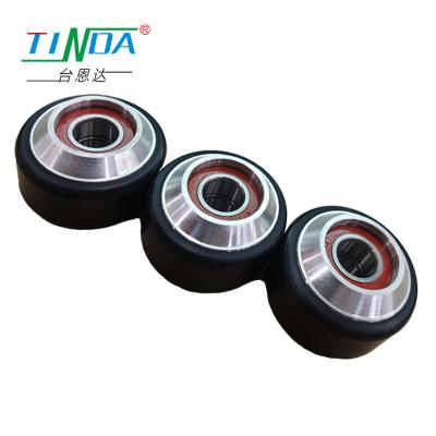 China Durable Polyurethane Rubber Mecanum Wheel Wear Resistance For Robot for sale