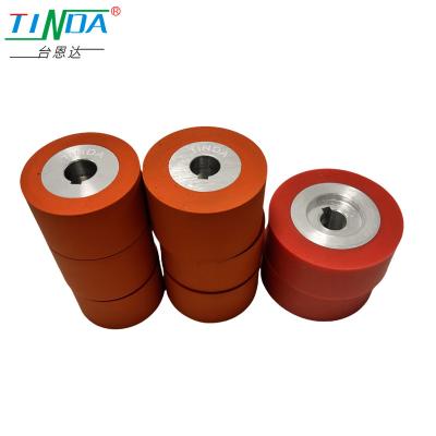 China Customized Rubber Feed Rollers High Temperature Resistance Up to 350 Celsius with Customized Design for sale