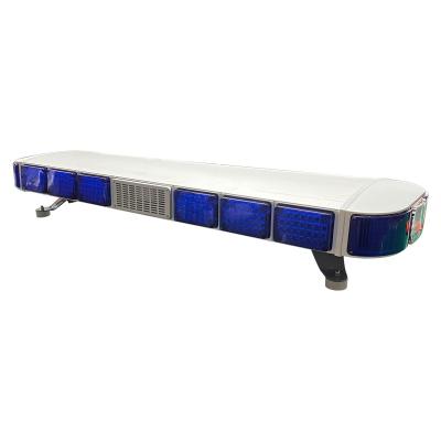 China In Stock Full Blue Ambulance Emergency Strobe LED Signal Light Bar With 100watt Speaker Siren Alarm TBD-51L16A-60 /02BS for sale