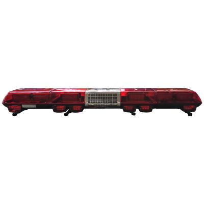 China Fire Truck TBD-8000 Roof Vehicle Red Emergency LED Light Flashing Light Bar Warning Outdoor Alarm Horn TBD-80L14A-64/01RS for sale