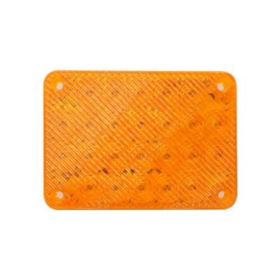 China TBD-L24B /01RK Surface LED Amber Square Signal Beacon Light for sale