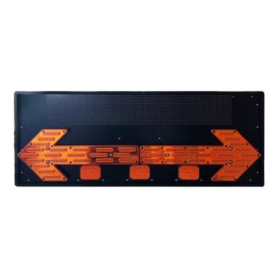 China Exterior Arrow Led Programmable Flash Warning Direction LED Sign Board for sale