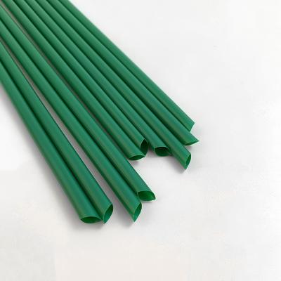 China Green Compostable 100% Biodegradable Eco Customized Disposable Drinking Plastic Straw for sale