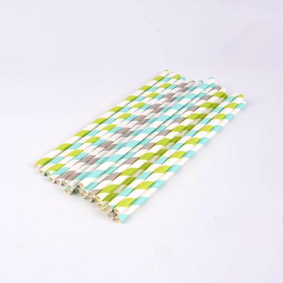 China Food grade minimalist popular black white eco disposable drinking paper straws for sale