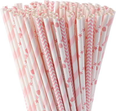 China Good Quality Biodegradable Wholesale Disposable Paper Drinking Straws for sale