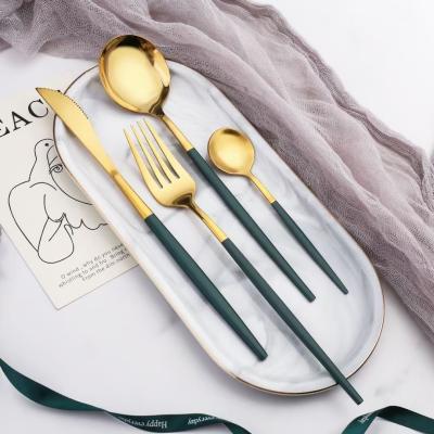 China Sustainable Hot Stamping Process Stainless Steel Cutlery Gift Set Six-Ring Chopsticks For Pairing And Spooning 2 Pcs for sale