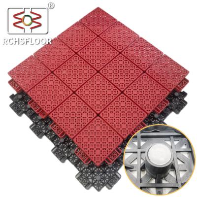 China CE PP Backyard Court Tiles interlocking plastic floor tiles For Gym for sale