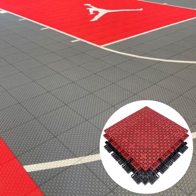 China Pp Interlocking Badminton Table Tennis Basketball Sport Court Tiles Outdoor Te koop