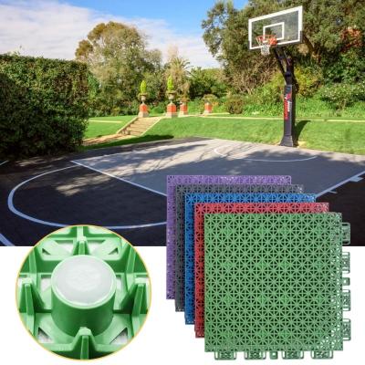 Cina Sports Tennis Pickleball Basketball Court Flooring Tiles Portable Interlocking in vendita