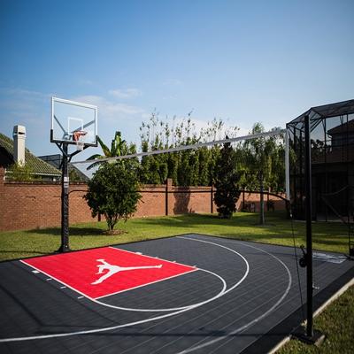 China Outdoor Multi Sport Interlocking Tiles Pvc Pp Vinyl Basketball Court Floor for sale