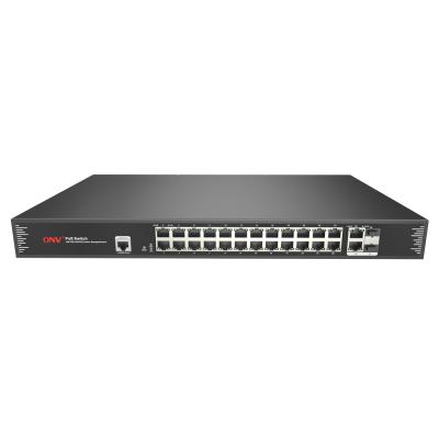 China POE Poe Switch Poe Ethernet Switch OEM/ODM PoE Switch 4 8 16 24 Port 10/100M Gigabit Unmanaged For CCTV for sale