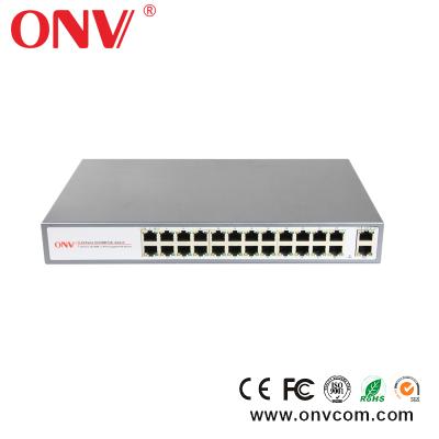 China POE OEM COMFAST 24 Ports Gigabit Ethernet Power Over Ethernet Gigabit Switch for sale