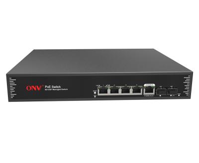 China Wholesale LACP ODM OEM 6 Port Gigabit Uplink Managed PoE Switch for sale