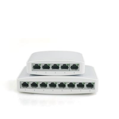 China ONV-H1005S 100M Mini 1Gbps Fast Ethernet Desktop Switch 5/8 port unmanaged network switch for sale