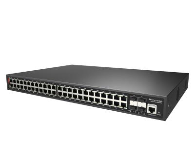 China LACP 52-Port 10G Uplink L3 Managed Ethernet Fiber Switch Core Switch for sale