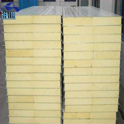 China insulated grey white 0.426mm double steel polyurethane foam cold room sandwich panel for sale