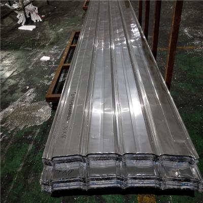 China 0.426mm silvergrey 840mm color steel roof sheets for poultry house for sale