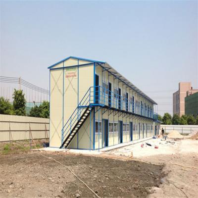 China 2 floors C steel contemporary prefab homes use 25 years for dormitory for sale