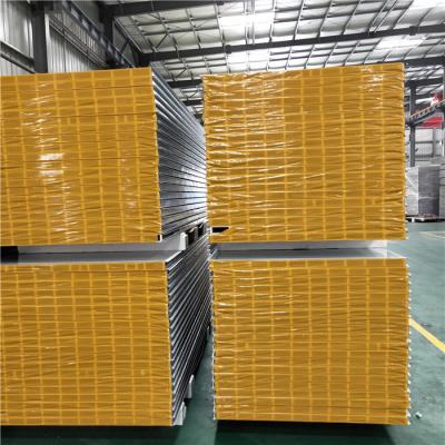 China sound insulation 1150-50-426mm greywhite mgo sandwich panel for clean room for sale