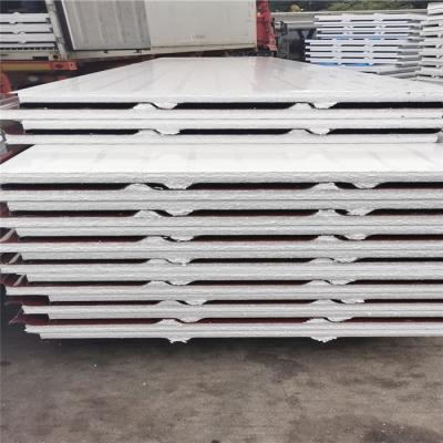 China light weight 1050 -50-326mm eps sandwich roof panel for K  type prefabricated house for sale