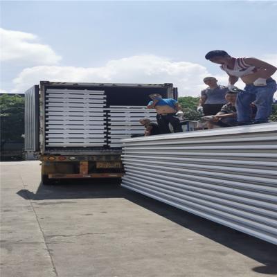 China 1050 type 50mm eps sandwich construction panels with 14kg per cubic meter for roof for sale