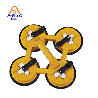 China Construction Glass Tool Suction 280KG Aluminum Strong Suction Pad Loading Cup For Glass for sale