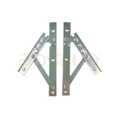 China Electric-plating Friction Stay Hinge Upvc Aluminum Window Arm Friction Hinge Modern Rustproof Steel Stay for sale