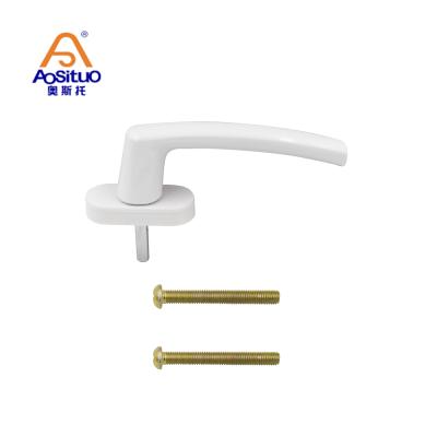 China Modern hot sale transmission upvc handle window tilt&turn sliding aluminum spain handle for sale