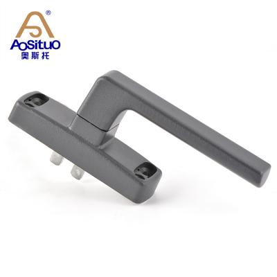 China Modern factory direct zinc alloy window interior opening multipoint sliding casement handle for sale