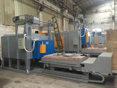China Metalen geharmerde auto onderaardse gloeioven bogie trolley type warmtebehandeling Te koop