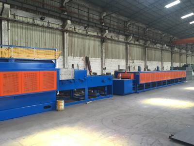 China PID Heat Treatment Continuous Mesh Belt Furnace Roller Type Control Atmosphere Heat Treatment for sale