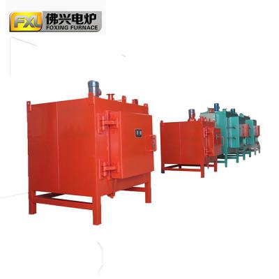 China Tipo de trabalho de lote Caixa de apagamento Forno de temperar aço para moldes à venda