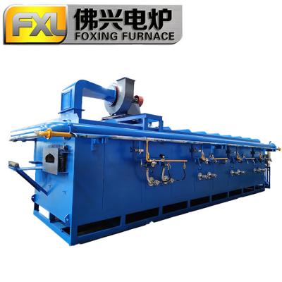 China Bright Annealing Continuous Brazing Furnace For Stainless Steel Tubes Atmosphere Controlled for sale