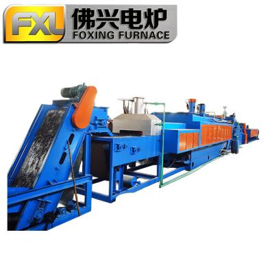 China High Temp Sealed Quench Continuous Belt Furnace Heat Treatment For Inconel Fastners for sale